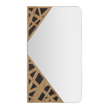 Rectangular wall mirror ANGLE, 50 × 90 × 1 cm