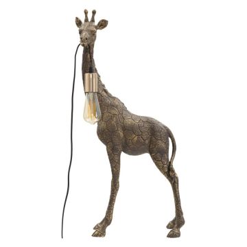 Table lamp Giraffa, 1 light source, Gold, 40 × 80 × 22 cm