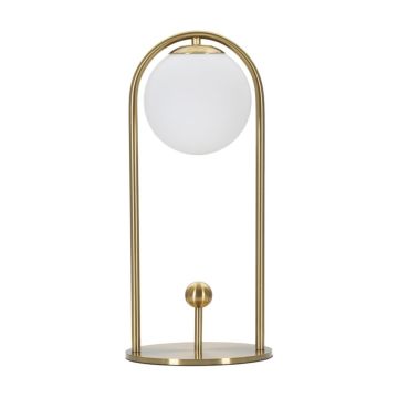 Table lamp Glamy Arc, 1 light source, 21 × 47 × 21 cm