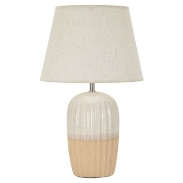 Lampa stołowa Japandi, 1 żarówka