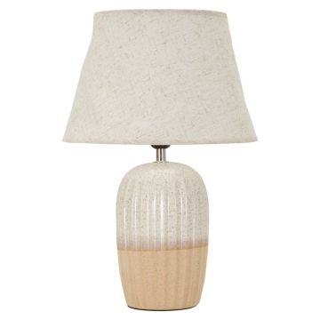 Lampa stołowa Japandi, 1 żarówka