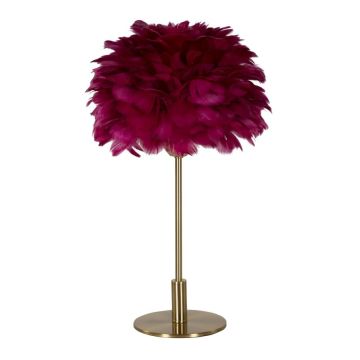 Lampa stołowa Mauro Ferretti Ball Feather, 1 gniazdo E27