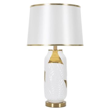 Lampa stołowa Mauro Ferretti Ceramic, 1 gniazdo E27