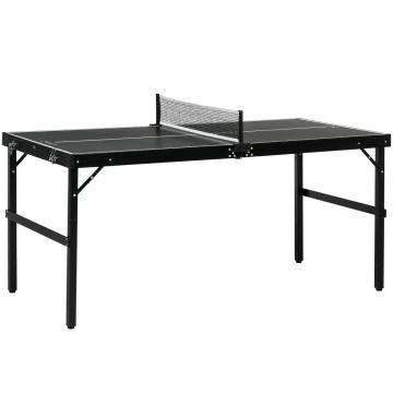 Table tennis table Sportnow 152x76x72cm., black/white