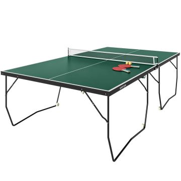 Table tennis table Sportnow 274x152.5x76cm., black/dark green
