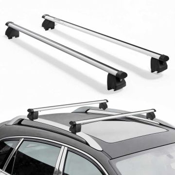 Belki poprzeczne bagażnika dachowego VEVOR HJ-RB021bar + RB015-120CM, 90 kg, 1200 × 95 × 126 mm