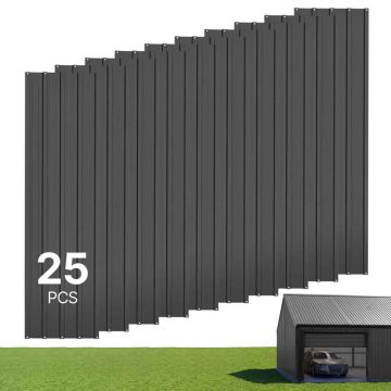 Panele dachowe VEVOR, 25 szt., 154 × 42,6 cm