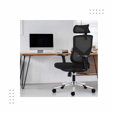 Fotel obrotowy Manager 3.3 Czarny