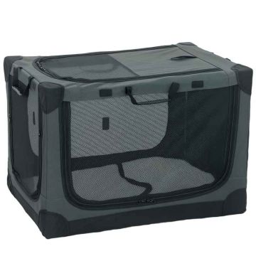 Składany transporter dla psa, do 20 kg, 76 × 54 × 54 cm