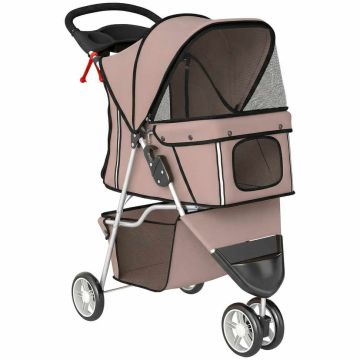 Składany wózek dla psa, do 10 kg, 77 × 102 × 44 cm