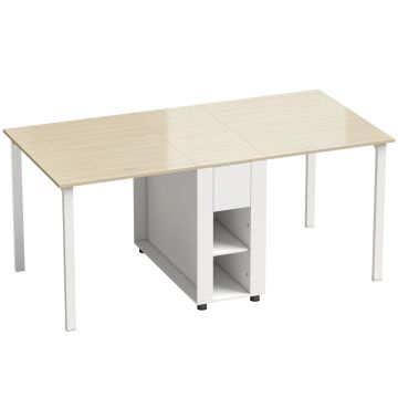Folding dining table, up to 6 people, 168.2 × 73 × 85 cm