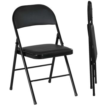Folding chairs, 2 pcs, 45 × 78 × 46 cm