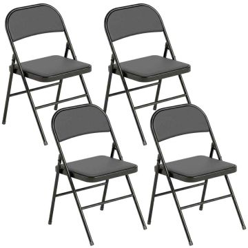 Folding chairs, 4 pcs, 45 × 78 × 46 cm