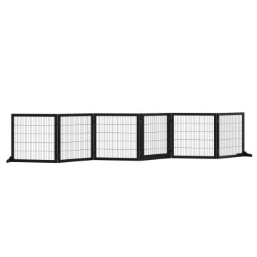 Wybieg dla psa PawHut 432x36x70cm, czarny
