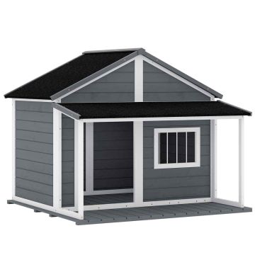 Dog kennel PawHut 124x112x105cm., various colors