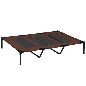 Dog bed PawHut 122x92x23cm., brown/black