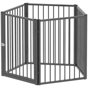 Dog fence, 5 panels, 180 × 60 × 76 cm
