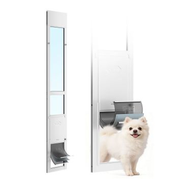 Dog door VEVOR CWM08-M, size M, for sliding glass doors