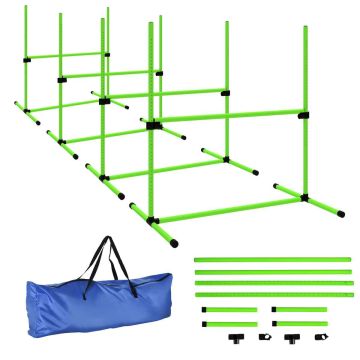 Dog agility set, 4 parts, 99 × 65 × 94 cm