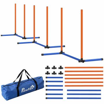 Dog agility set, 3 pieces, 65 × 64 × 69 cm
