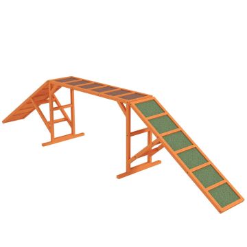 Dog agility bridge PawHut 325x55x69cm., various colors