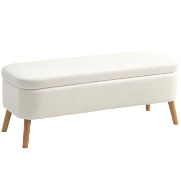 Ławka ze schowkiem, 65 l, 120 × 45 × 42 cm