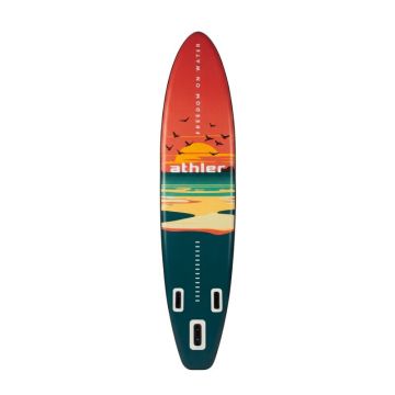 Deska SUP Athler Zander 350, pomarańczowa, 88 × 23 × 40 cm