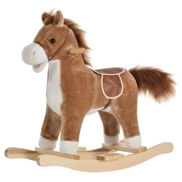 Rocking horse, Brown, 65 × 61 × 32.5 cm