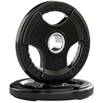 Barbell weights Sportnow 24x24x3.5cm., black/silver color
