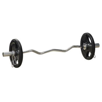 Barbell weights Sportnow 32x32x4cm., black/silver color