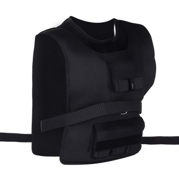 Weighted vest Homcom 36x52cm., black