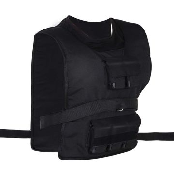 Weighted vest Homcom 36x52cm., black