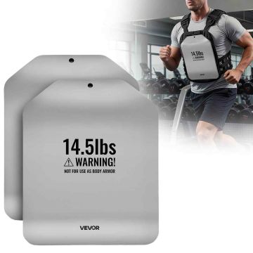 Obciążniki do kamizelki obciążeniowej VEVOR JSCB-14.5LB, 2 szt., 301,5 × 250 × 27 mm