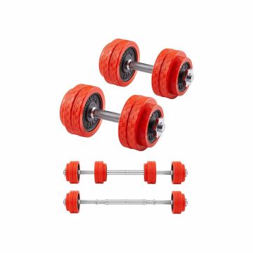 Weight set, red