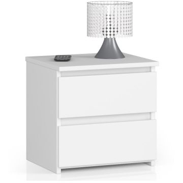Stolik nocny NORE CL2 40 cm., biały