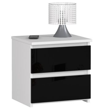 Stolik nocny NORE CL2 40 cm., czarny
