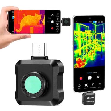 Kamera termowizyjna VEVOR YXP256, Android, 11,5 × 6 × 16 cm