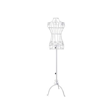 Metal mannequin HRA10W, white