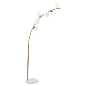 Lampa stojąca Glamy Arc, 6 źródeł światła, 130 × 220 × 45 cm