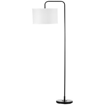 Floor lamp Homcom 64x38x163.5cm., black/white