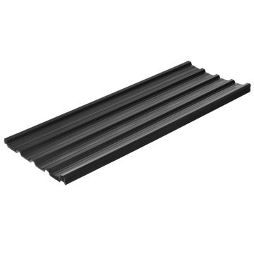 Zestaw blach trapezowych, 12 szt., 129 × 45 cm