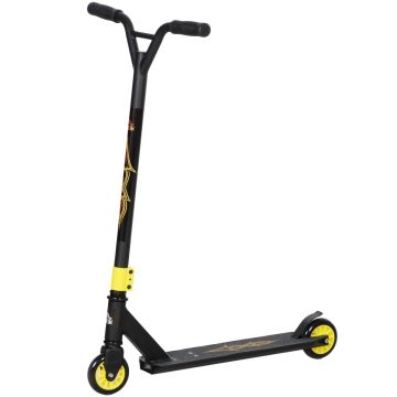 Stunt scooter Homcom 68x47.2x86cm., black/yellow