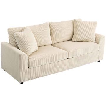 Sofa trzyosobowa, 3 miejsca, 212 × 80 × 88 cm