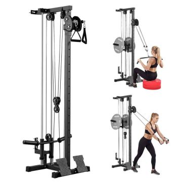Rope trainer VEVOR HM2905B, 3 in 1, 77.5 × 76 × 201.5 cm
