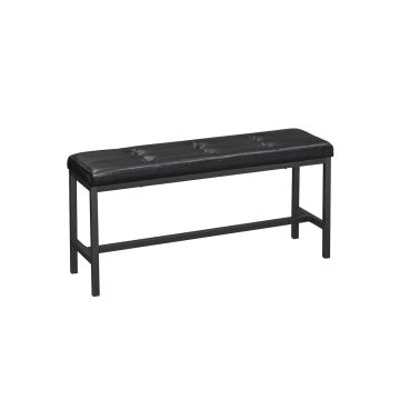 Dining/hallway bench, black