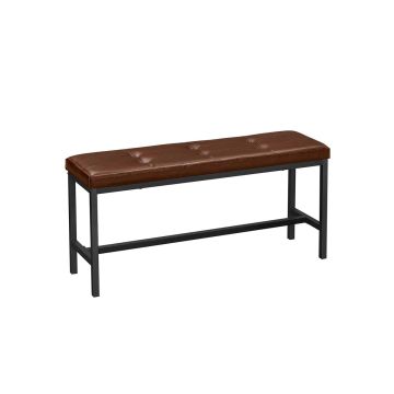 Dining/hallway bench, brown-black