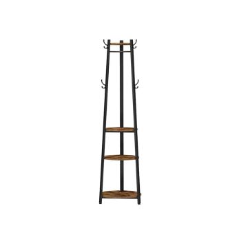 Outerwear rack, brown/black