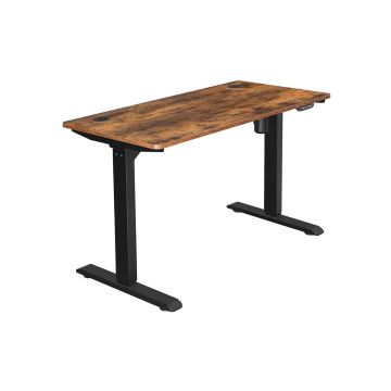 Height-adjustable electric desk