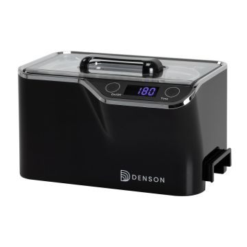 Myjka ultradźwiękowa DENSON ACDS-100, czarna, 204 × 140 × 130 mm