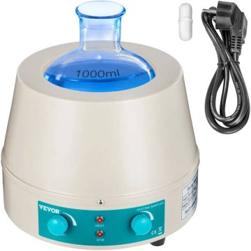 1000 ml magnetic stirrer with 350 W heating hood and digital display